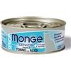 Monge Senior Filetti Di Tonno Con Alici Lattina 80g Gatti Anziani