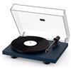 Pro-ject Debut Carbon EVO 2 Satin Blue Giradischi con braccio coperchio e testin