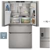 Liebherr Frigorifero side by side FrenchDoor a libera installazione MBsddi 9528 finitura SmartSteel/silver da 91 cm