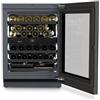 Liebherr Cantina vino sottotop da incasso UWgbi 3782 con porta in vetro e telaio nero da 60 cm