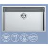 Barazza Lavello 1QR706 Vasca Quadra R.12 316 da 70x40Richiedi Preventivo Personalizzato - Garanzia Italia