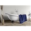 Home Linge Passion Lenzuolo Doccia UNI 500 GMS 100% Cotone 70X140 CM - Blu marino