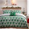 furn. Hide and Seek - Set copripiumino singolo, in cotone, poliestere, verde