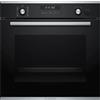 Bosch Forno da incasso elettrico Multifunzione Capacità 71 litri Funzione Pizza Vapore - HRT278BS1 Serie 6