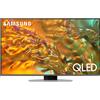 Samsung Smart TV 50 Pollici 4K Ultra HD Upscaling Display QLED Sistema Tizen DVBT2/C/S2 Classe G Dolby Atmos colore Argento - QE50Q80DATXZT