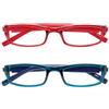 Twins Silver Essential Rosso/Blu +2,00 Occhiali