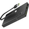 Green Cell Power Bank GC PowerPlay10S 10000mAh | 4-Porte Batteria Esterna con 2x USB-C 18W Power Delivery e 2x USB Quick Charge 3.0 Powerbank per iPhone, iPad, Samsung, Switch, Smartphone, Tablet ecc.