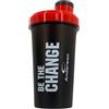 Anderson Shaker BE THE CHANGE Rosso-Nero, Capacità 700ml