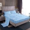 Loussiesd Galaxy - Set di lenzuola, motivo: universo spaziale blu, per sorella, stella, luna, lenzuolo con angoli, 1 lenzuolo per letto singolo