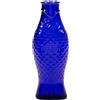 Serax Caraffa in vetro per acqua | Collezione Fish&Fish di Paola Navone | Caraffa 850ml | Bottiglia trasparente blu scuro per bevande | Adatto come vaso