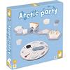 Janod - Arctic Party - Gioco di Società Cooperativo per Bambini - Tema Orsi Polari - Gioco da Tavolo in Legno e Cartone - 2-6 Giocatori - Certificato FSC - Dai 4 Anni, J2469