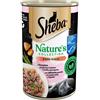 SHEBA Nature's Collection con salmone guarnito con patata dolce e fagiolini in salsa 400g