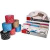 Nasara Original Kinesiology Physio Sport Tape: confezione da 6 nastri per lo sport e la medicina, rotolo da 5cm x 5m, 2x turchese, 2x rosa, 1x nero e 1x beige