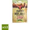 DAILY LIFE PROTEIN BEEF JERKY DAILY LIFE Set Risparmio 12 buste da 40g Deliziosa carne di manzo essicata ad alto contenuto proteico