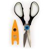 Kikkerland Tucano Forbici Acciaio Inossidabile, Multicolore, 11 x 29 x 1 cm