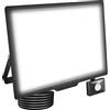 AUXTINGS Faretto LED Sensore di movimento 200W 20000 Lumen Bianco 6000K,Luminosa Proiettore Faro LED da Esterno per Giardino Corridoio Casa il Parcheggio Del Casa,Impermeabile IP66 175-260V