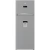 Beko Frigorifero Doppia Porta Beko RDNE455E30DZXBN 402 Litri Classe F (A185xL70xP65,5) No Frost Compressore ProSmart Metallico