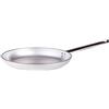 Baldassare Agnelli Pentole Agnelli Linea Alluminio 5 mm Padella Radiante con Un Manico Inox, Argento, 24 cm