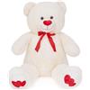 Gigante XXL Orsacchiotto Orso Peluche 110Cm, Grande Regalo Morbido Orsacchiotto