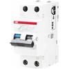 ABB SACE SPA Interruttore magnetotermico differenziale DS201 L H C16 F30 4,5KA 1P+N - ABB DS201LHC16F30