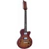 Dimavery Chitarra 12 Corde Semi Acustica Elettrica Les Paul Humbuckers - B Stock