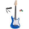 smt Chitarra elettrica 3/4 Blu Junior SMT + Cavo Jack e Plettri