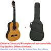 strumentimusicalitop Chitarra Classica SMT 4/4 Natural con Custodia Studio Scuola