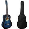 Chitarra Classica 3/4 Blu Studio con custodia