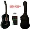 strumentimusicalitop Chitarra Classica Elettrificata 4/4 Amplificata 4bande + Custodia Morbida