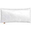 sleepling Comfort 196135 cuscino per letto, Imbottitura per Cuscini, Oekotex, lavabile 60 gradi, Prodotto in UE, Garanzia di imbottitura, Garanzia di taglia, 50 x 70 cm, bianco