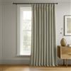 HPD Half Price Drapes Tende oscuranti Extra Larghe in Velluto, Lunghe 213 cm, 1 Pannello, Foderate in Hotel a 4 Passi, Termiche, per Camera da Letto, 100 W x 84 L, Beige Freddo, 254 cm di Larghezza x
