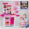 StrMy Toys Cucina Giocattolo GRANDE per bambini Suoni Luci getto Acqua e Accessori h.98 cm