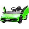 DecHome Macchina Elettrica Bambini 12V Lamborghini Aventador 3+ Verde DH37068 DecHome