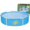 Bestway Piscina Fuori Terra con Telaio da Giardino Rotonda ø 152x38 56283 Bestway