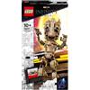 lego Marvel Costruzioni Io Sono Groot Guardiani della Galassia 10+ Anni 76217 lego