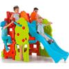 Feber Casetta Giardino bambini 200x125x139 cm Casa Gioco Scivolo Feber Casetta Bosco