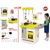 StrMy CUCINA GIOCATTOLO bambini cucina GRANDE chef XXL con forno frigo + 25 accessori