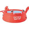 Intex Piscina Fuori Terra Gonfiabile Esterna Bambini Giardino 880L Intex Crab Easy Set
