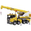 bruder Scania Autocarro a gru Liebherr Super 560R Modello pronto, già