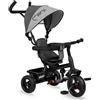Momi Triciclo Bambini Evolutivo Sedile Girevole 360° colore Grey - Iris MoMi