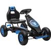 DecHome Go Kart a Pedali Seduta Regolabile e Ruote in Gonfiabili Cavalcabile 5+ DecHome