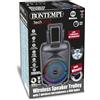 Bontempi BNT491080 Trolley Amplificatore Wireless con 2 Microfoni Wireless