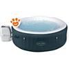 Bestway SPA Lay Z Airjet Miami Rotonda 4 Posti (Ø180x66cm) Piscina Idromassaggio Art. 6001C - SPA Lay Z Airjet Miami Rotonda (Ø180x66cm)