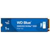 Western Digital WD Blue SN5000 SSD 1TB, M.2 2280 NVMe SSD Interno, PCIe Gen4, velocità fino a 5150 MB/s, Tecnologia nCache 4.0, Include Acronis True Image per Western Digital, clonazione e migrazione del disco