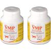 VMP Compresse per cani e gatti, 2x barattoli da 50 compresse, alto contenuto di biotina e zinco, per pelle, pelliccia, struttura ossea, stress