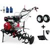 Italian Power Motozappa Italian Power RG6.5-130 III motore Rato 389cc fresa da 141cm e Assolcatore benzina olio