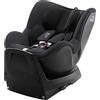 BRITAX RÖMER Seggiolino Auto DUALFIX PLUS Girevole a 360°, con Inserto Neonato e Sistema di Fissagio ISOFIX, Bambini da 40-105 cm (i-Size), dalla Nascita fino ai 4 anni, Midnight Grey