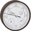 TFA Dostmann Stazione meteo analogica per interni ed esterni, barometro, igrometro, termometro, resistente alle intemperie, lunghezza 160 x larghezza 46 x altezza 160 mm