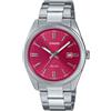 Casio Collection Orologio Casio MTP-1302PD-4AVEF quadrante rosso