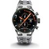 Locman Montecristo Chrono quarzo nero e arancio acciaio 051000BKFOR0BR0